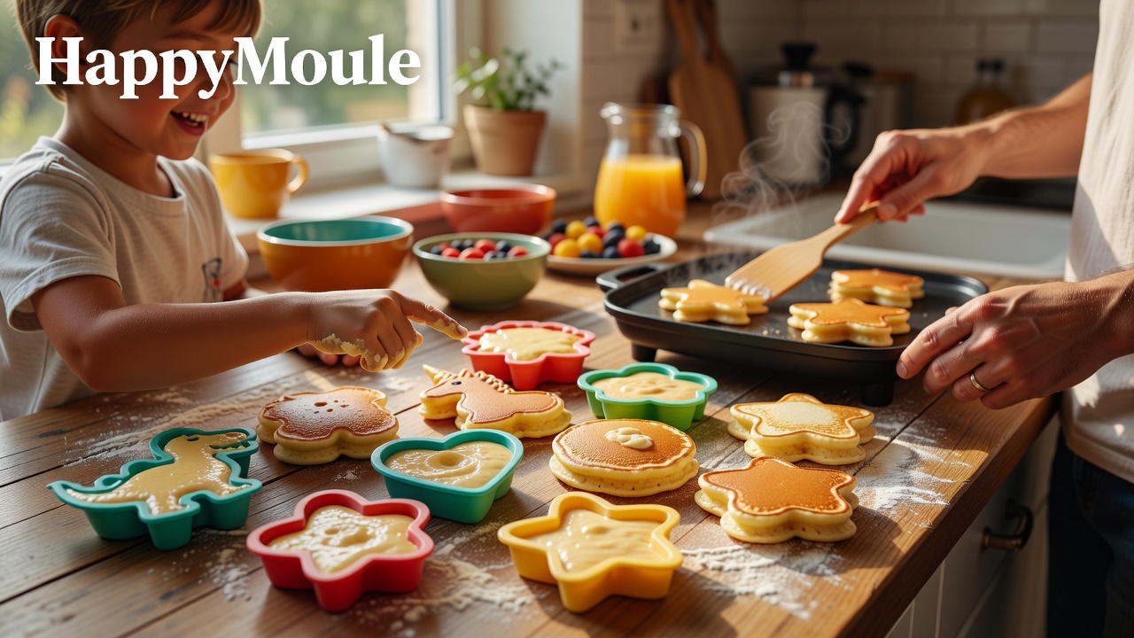 5 formes de moules qui cartonnent auprès des kids