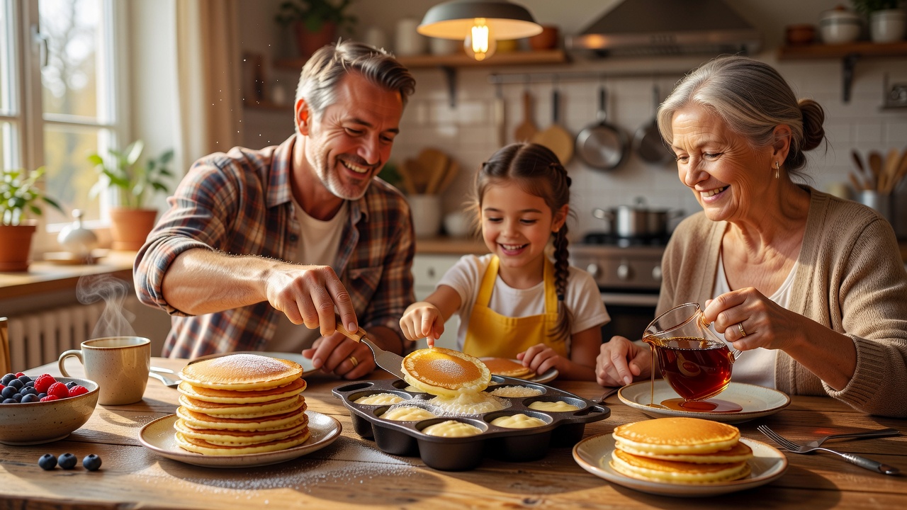Pâte à pancake anti-échec